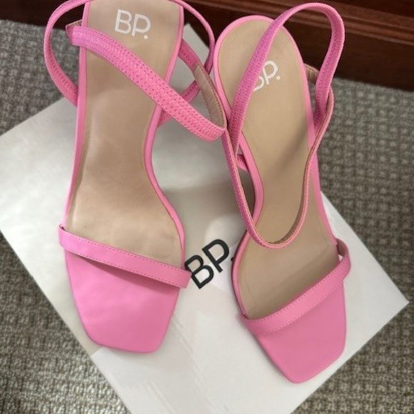 Nordstrom Brass Plum Pink Heals - NWOT - Picture 3 of 5